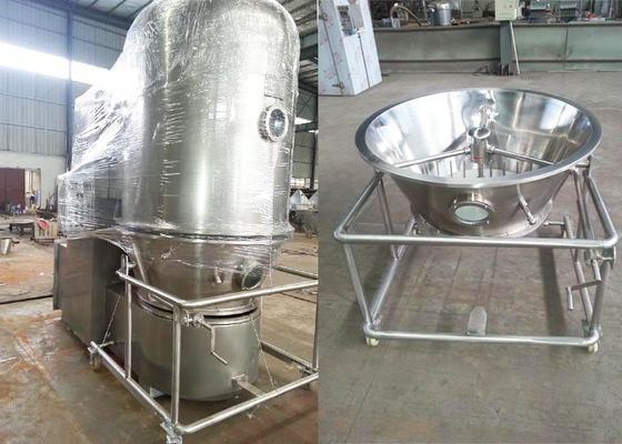 GMP 60-120kg / Batch Mesin Pengering Tempat Tidur Fluidized Vertikal Untuk Butiran Gula