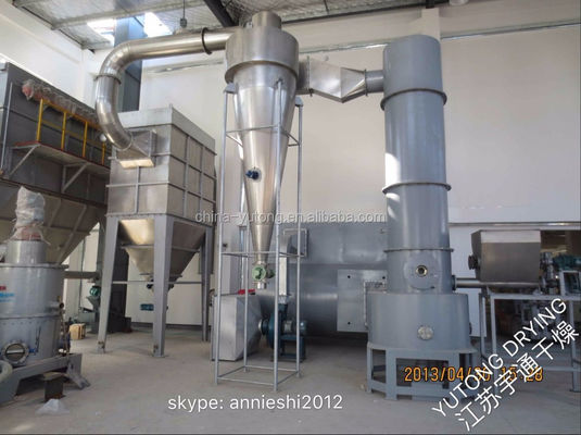 440V Spin Flash Spray Pengering Tempat Tidur Cairan Industri Untuk Biomassa Termolabil
