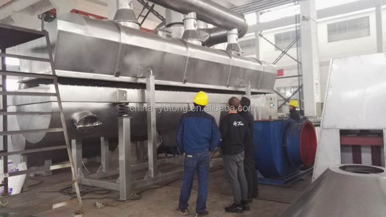 0.9-9m2 Horizontal Fluidized Bed Dryer, SUS304 Fluid Bed Drying Equipment